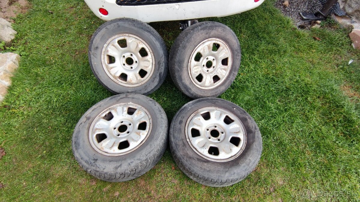 DACIA DUSTER plechové disky 5x114.3