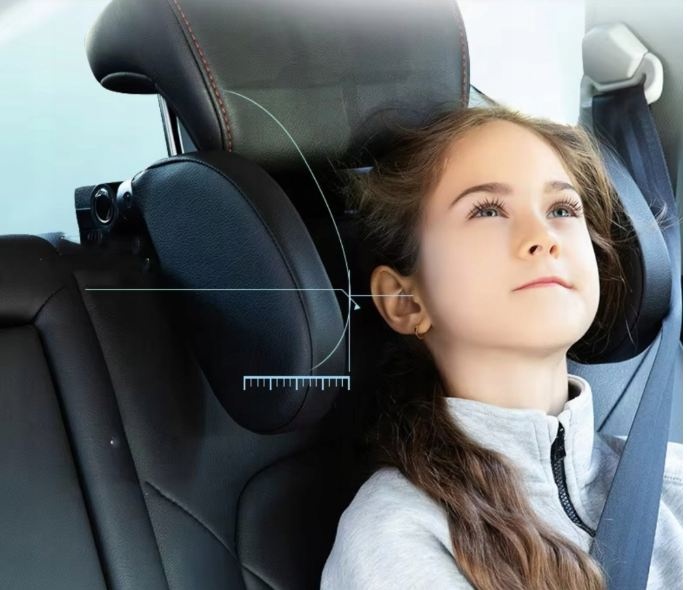 Ergonomická opierka hlavy a krku do auta