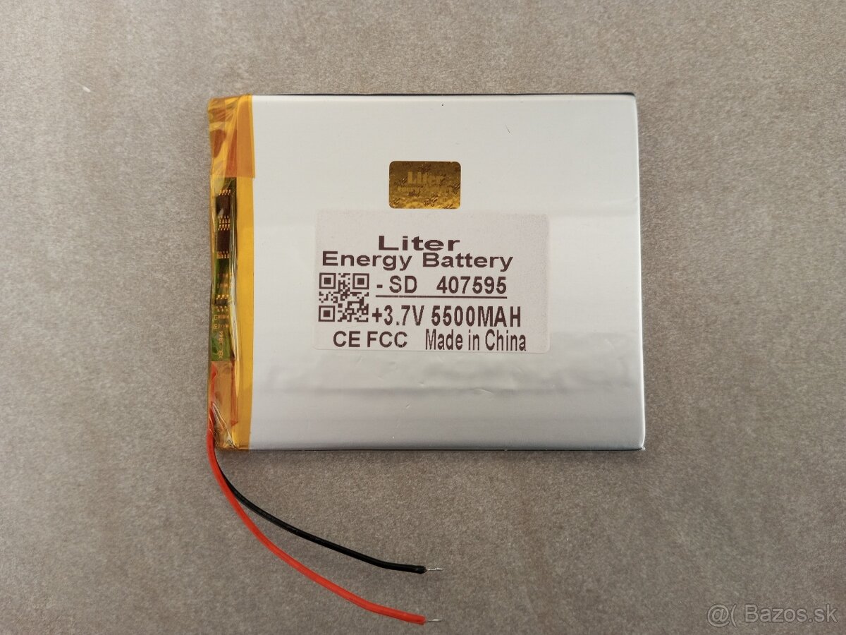 Batéria 3,7v 5500mah.