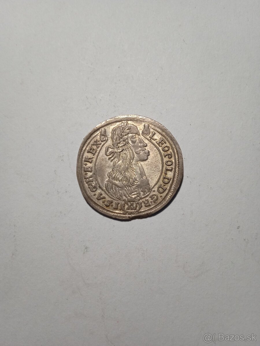 XV grajciar 1676 KB Leopold I.