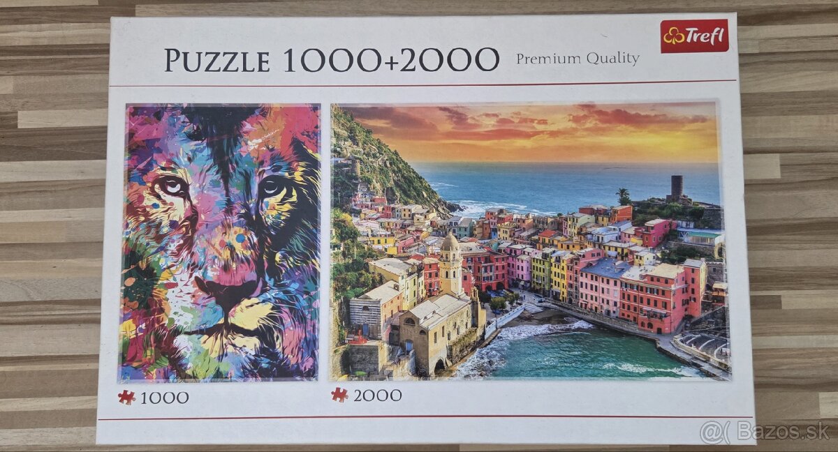 Puzzle 2000 ks, 1000 ks