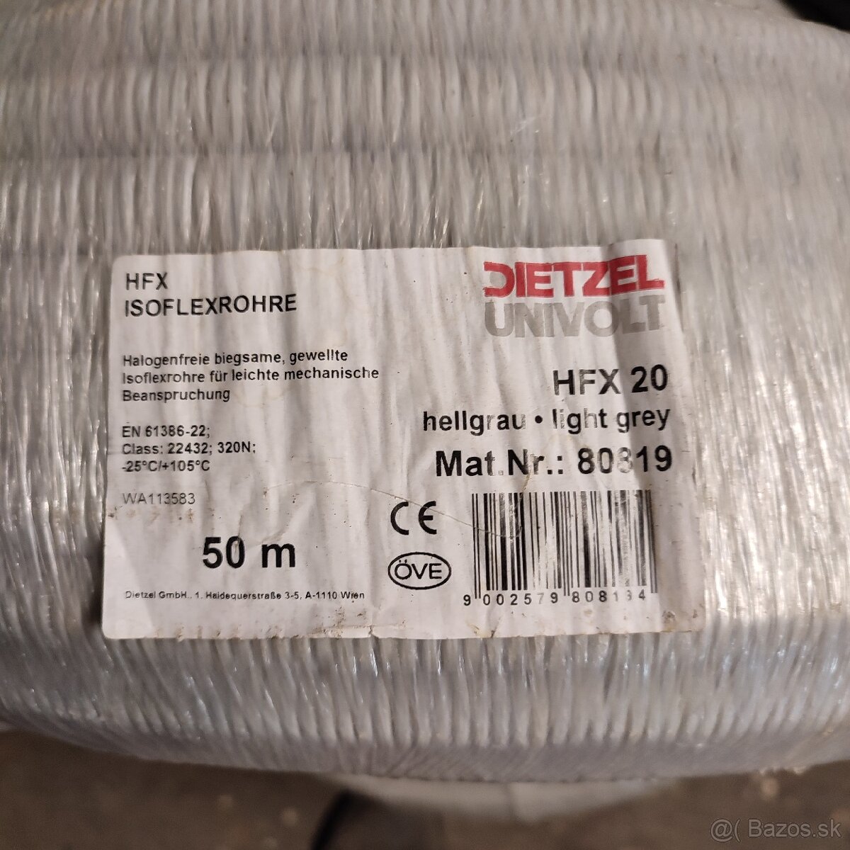 Rúrka ohybná HFX 20