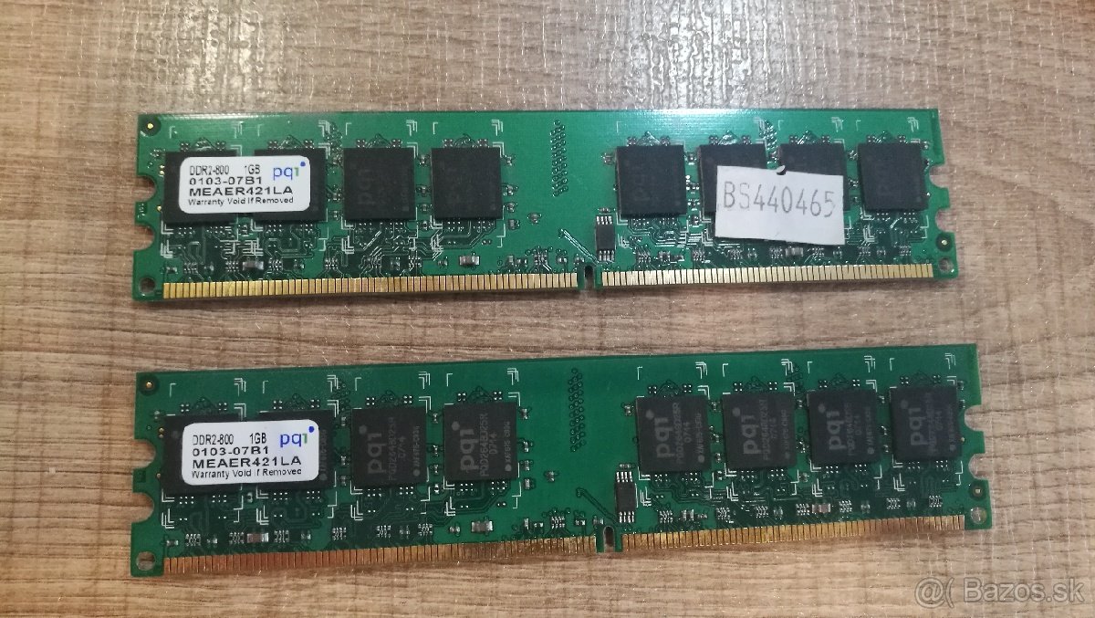 PQI DDR2 2X1GB 800MHz
