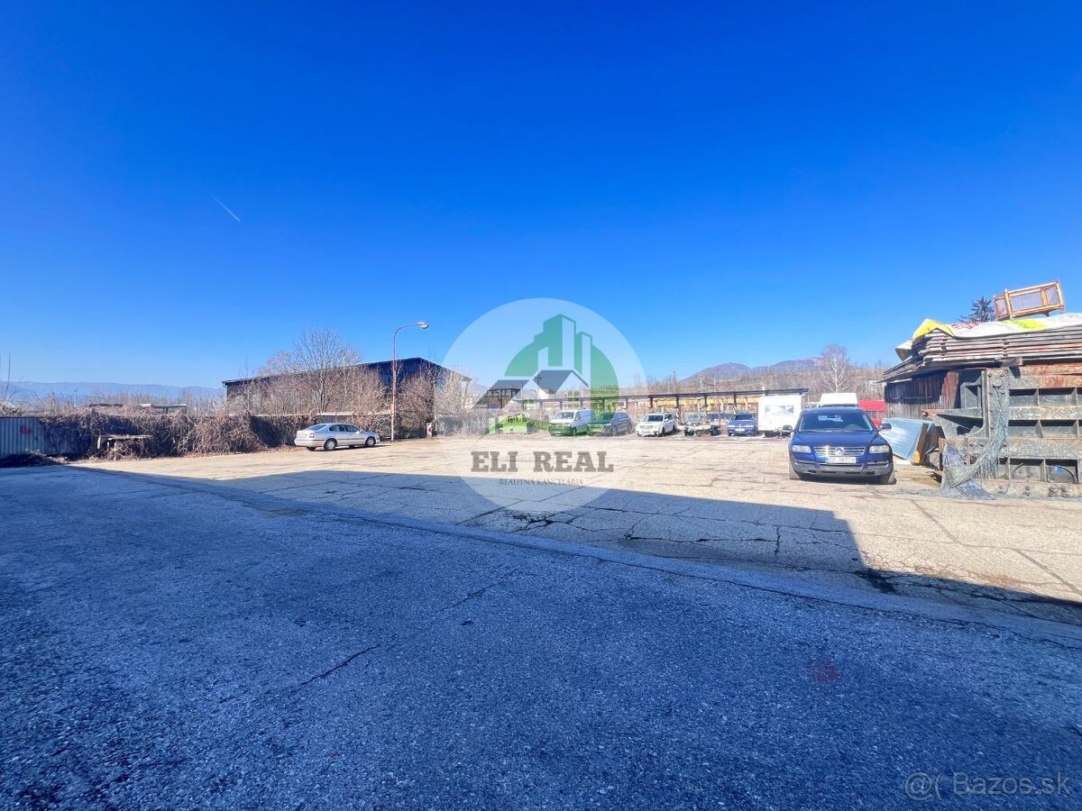 Na prenájom spevnenej plochy 900 m² - Banská Bystrica/časť