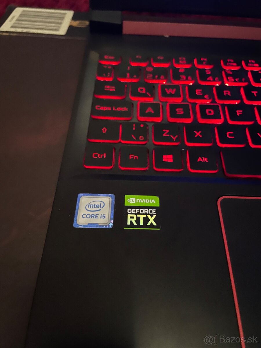 Herný Notebook RTX 2060 6GB, Intel Core i5