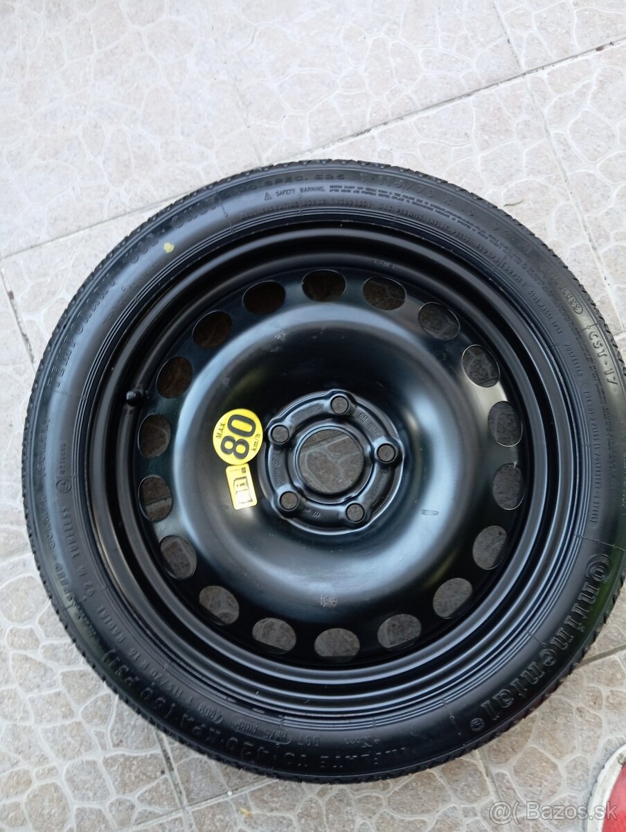 Dojazdove koleso Astra J