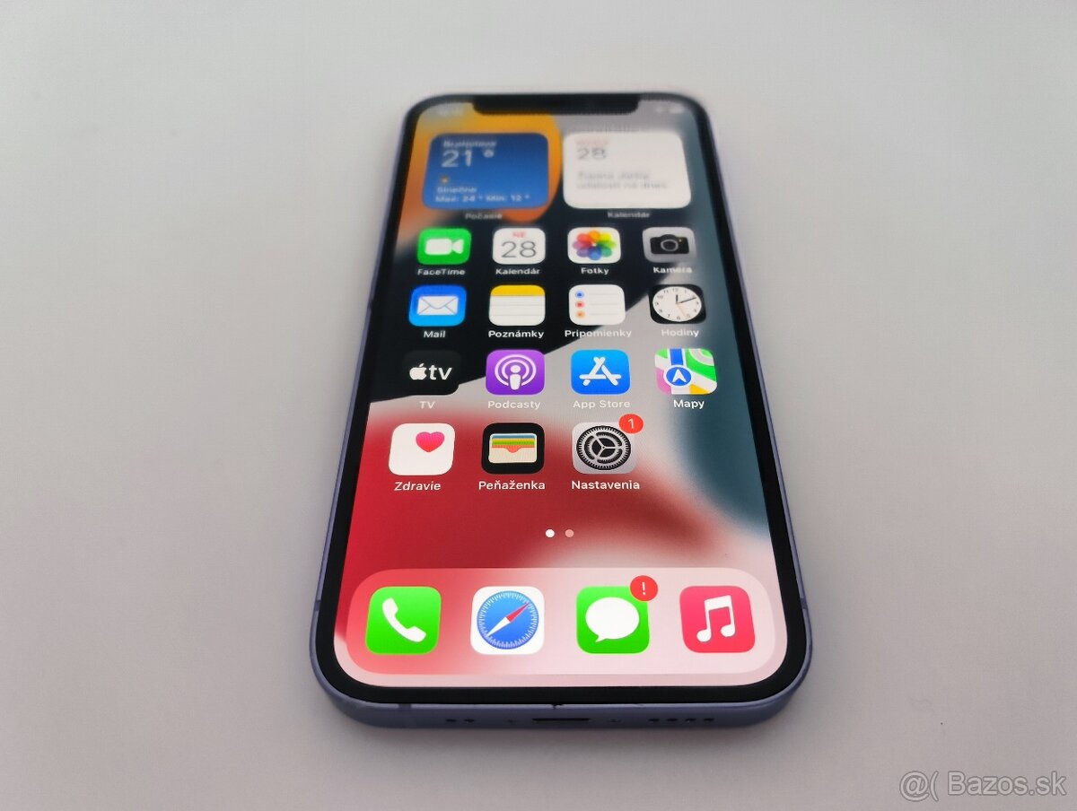 apple iphone 12 mini 256gb Purple / Batéria 100%