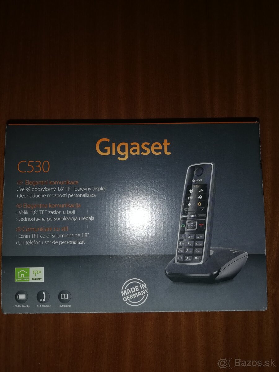 Predám Gigaset c530 bezdrôtový telefón