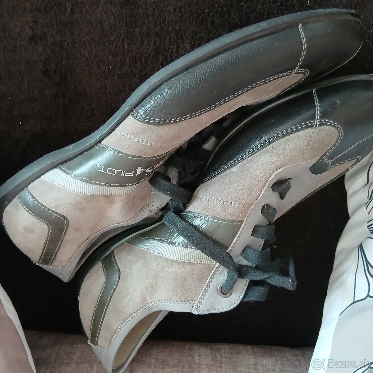 Kozene panske topanky RS 4 Sport Pilot, velkost 43