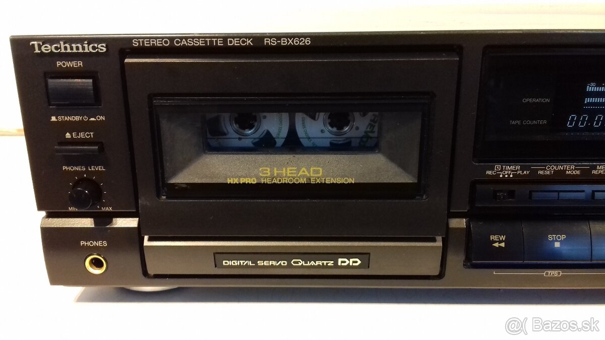 Spickovy deck 3-hlavy TECHNICS RS-BX626 ClassAA, JAPAN =ak29