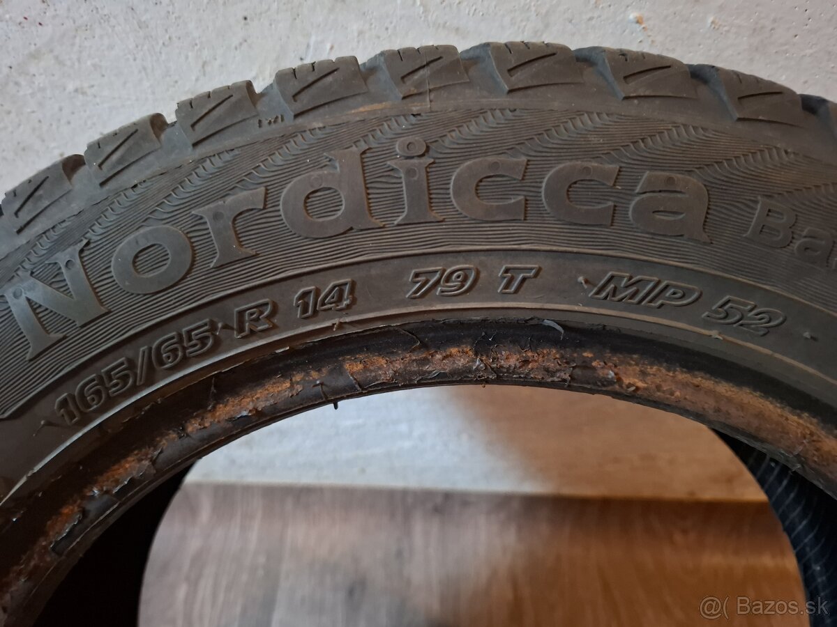 Predám zimné pneumatiky