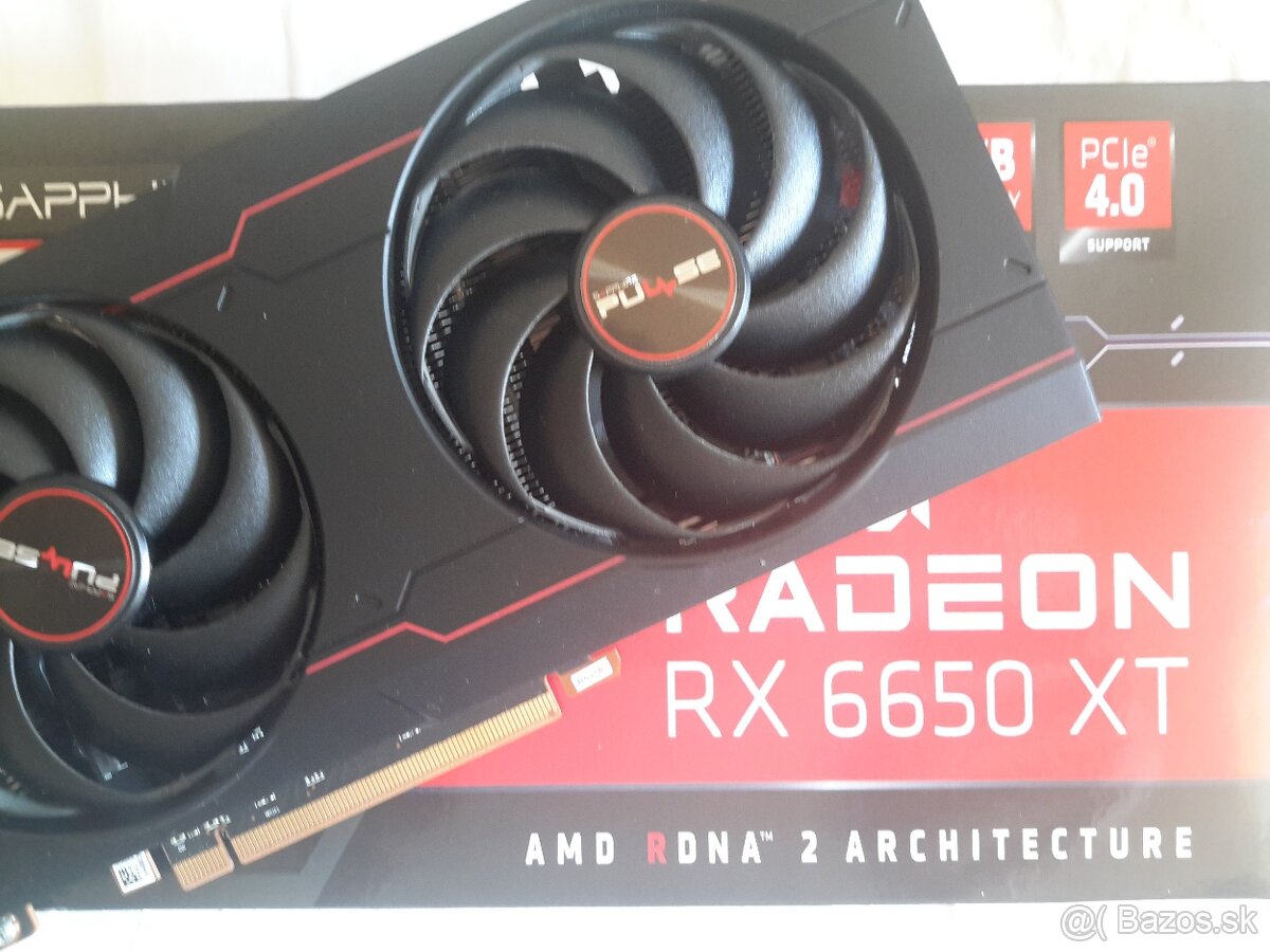 Predam Sapphire Pulse Radeon 6650 XT