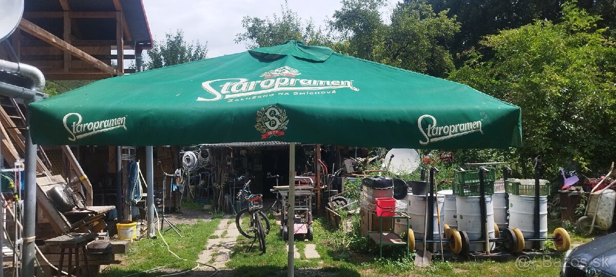 záhradný slnečník/pivarsky/