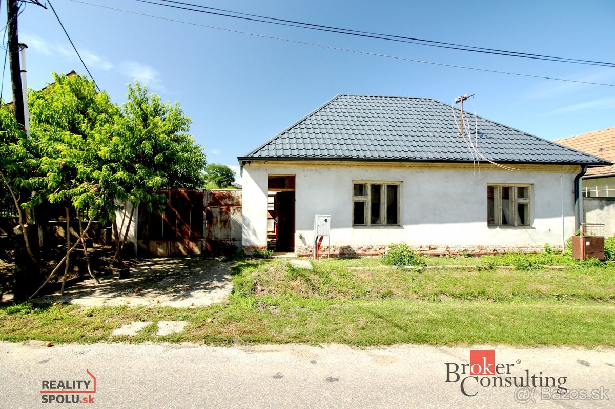 Na predaj rodinný dom, Rišňovce, dohoda cena možná