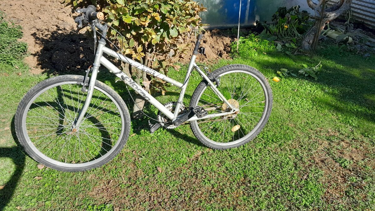 Starý horský bicykel