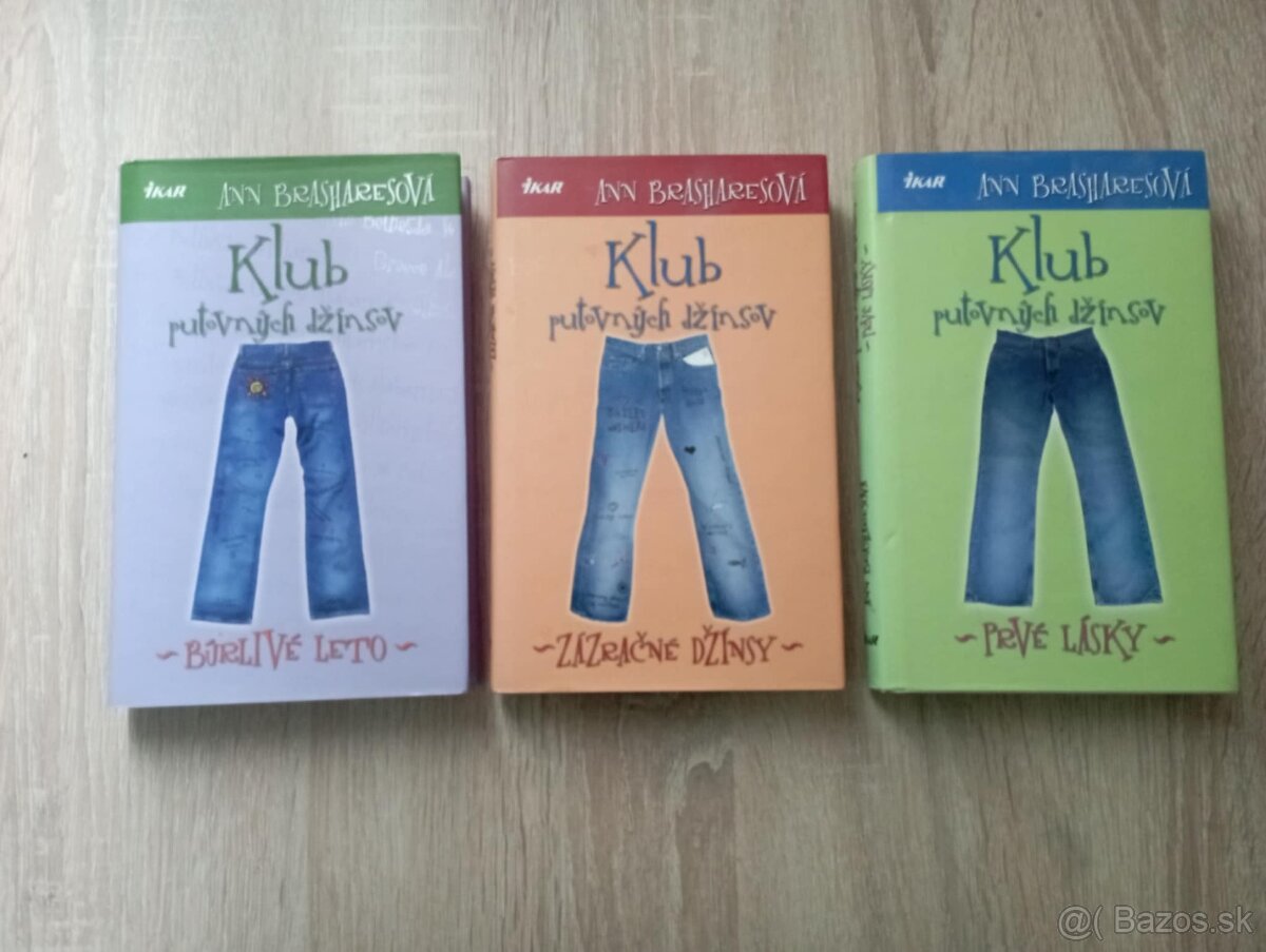 Knihy pre mládež ("Princezná" a "Klub putovných džínsov"