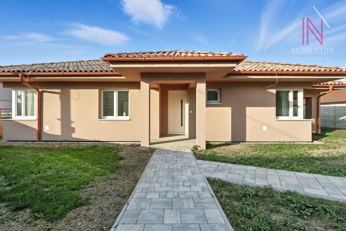 4 izbový rodinný bungalov - Čečínska Potôň, okres Dunajská S