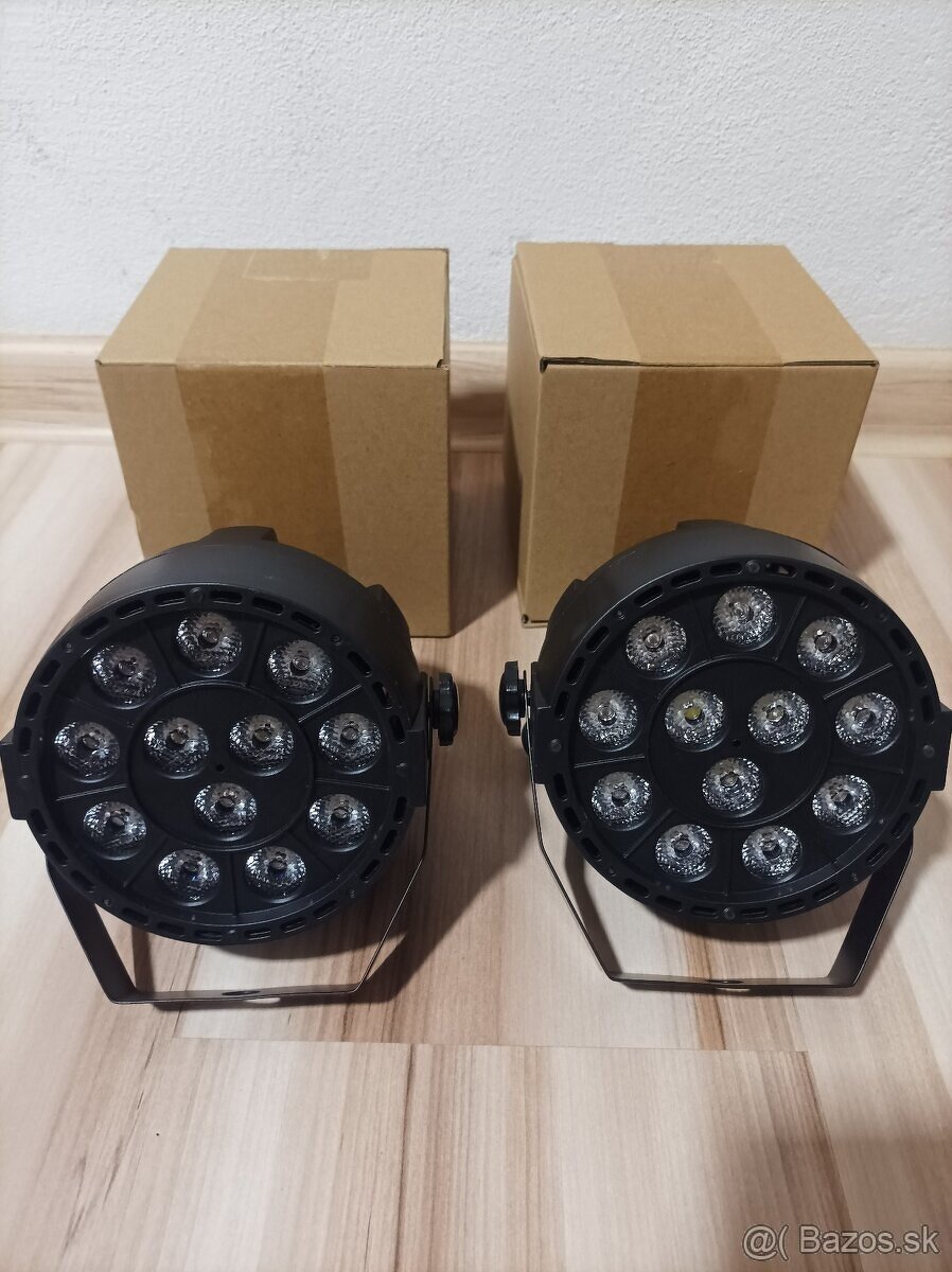 Nové LED par svetlá + rampa
