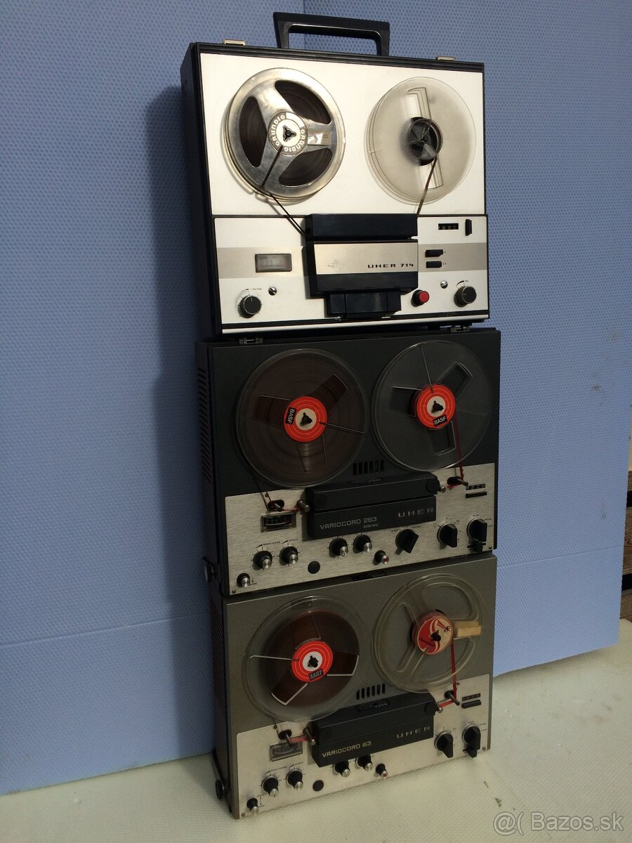 UHER-kotúčové magnetofony