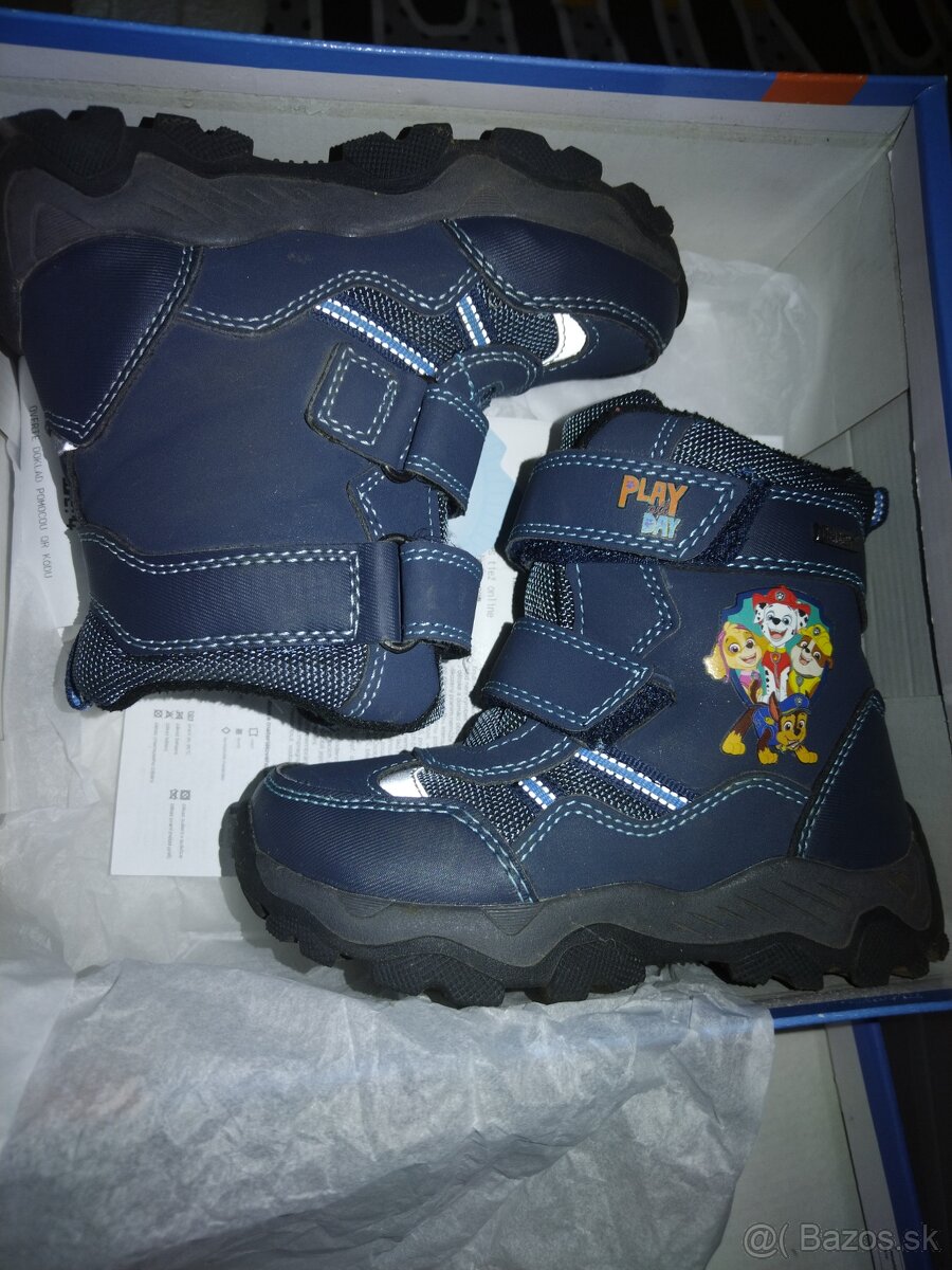 Chlapčenské zimné topánky č. 26