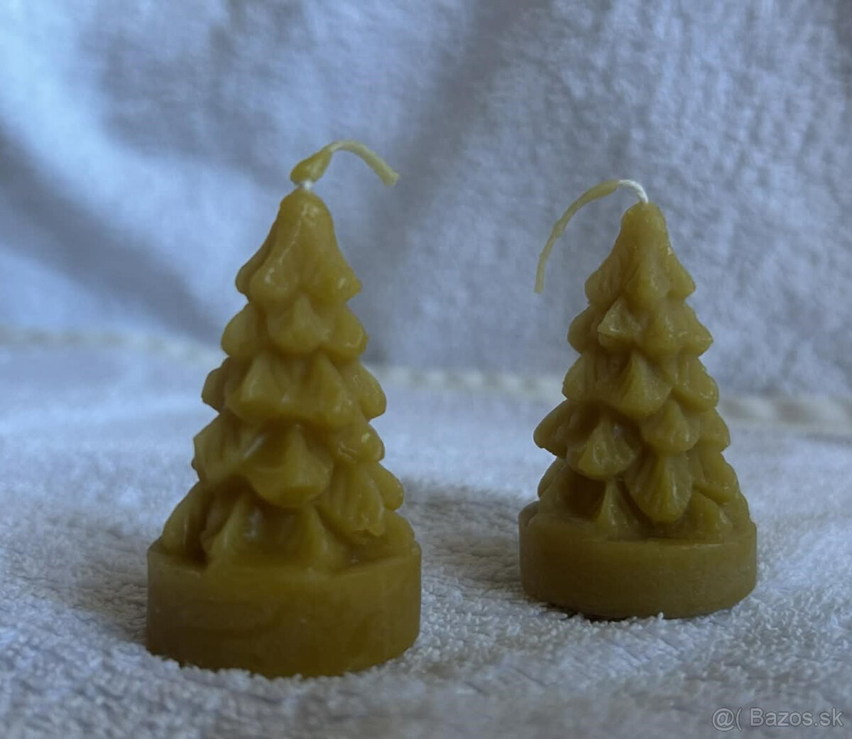 voskové sviečky - dekorácie