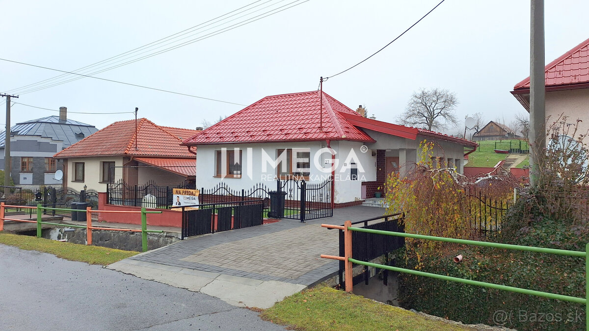 NA PREDAJ rodinný dom v srdci obce Porúbka