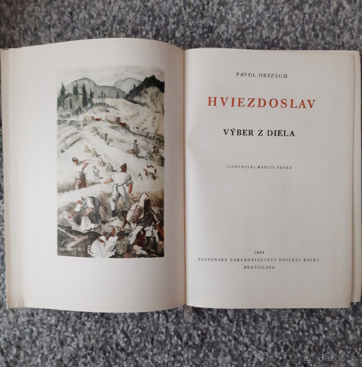 Pavol Orságh Hviezdoslav VÝBER Z DIELA