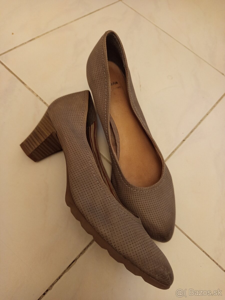 Damske lodicky BATA,celokozene