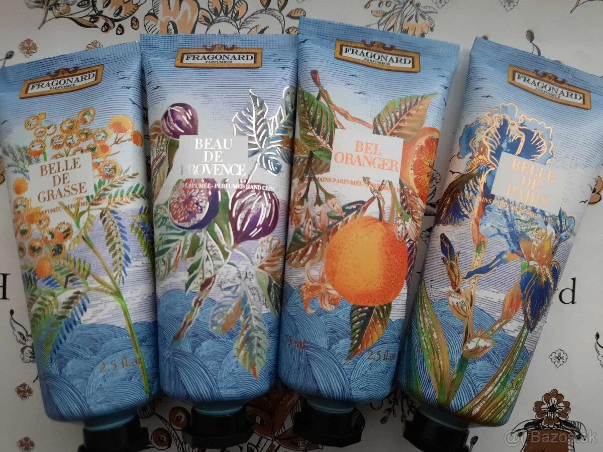 Krémy na ruky od Fragonard