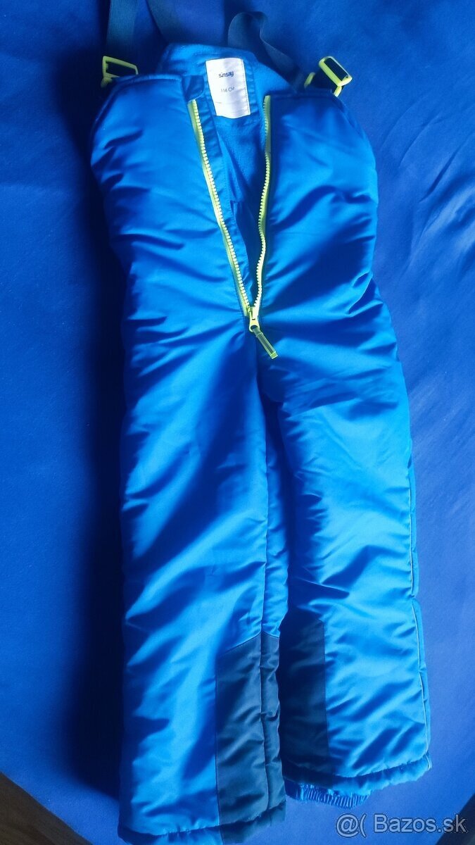 Oteplovacky chlapcenske velkost 116cm