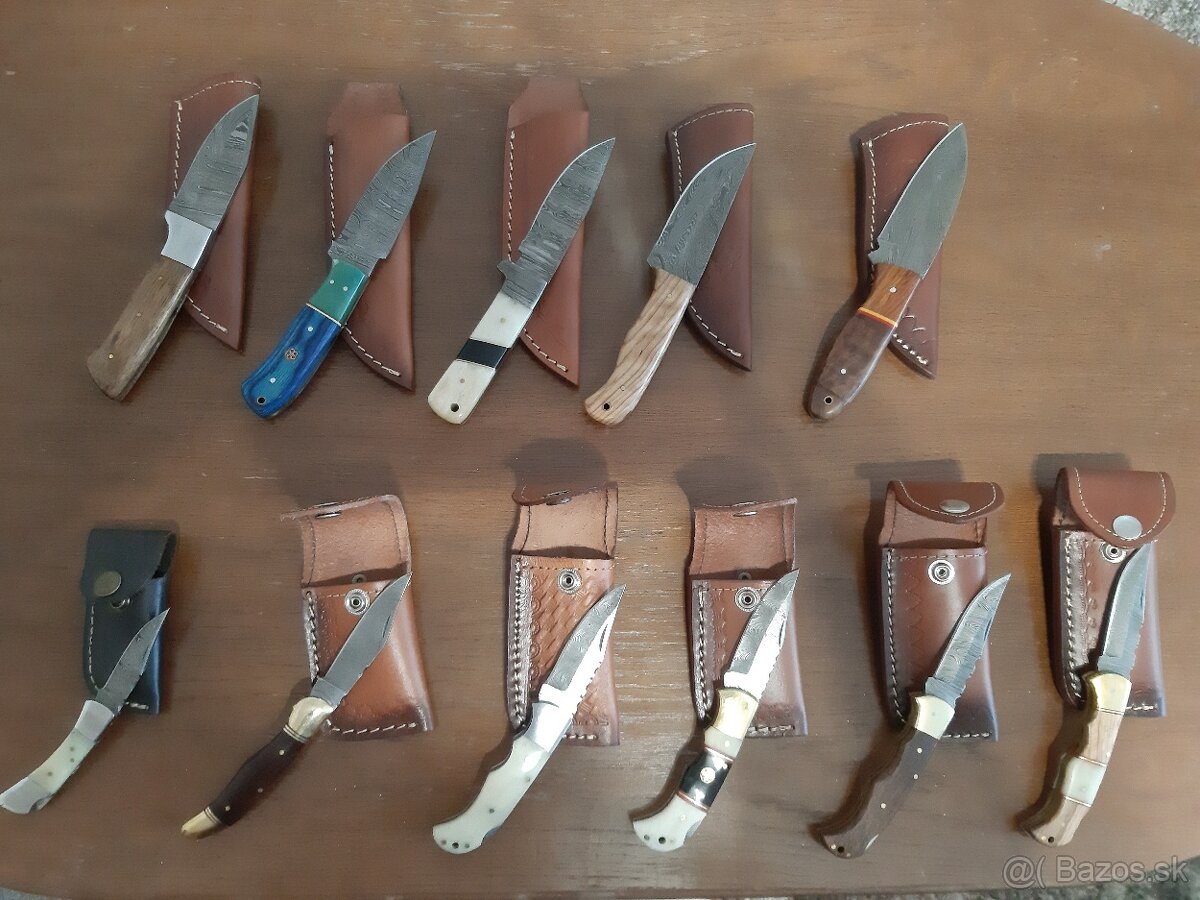 Damaškový lovecky nôž, dýka.