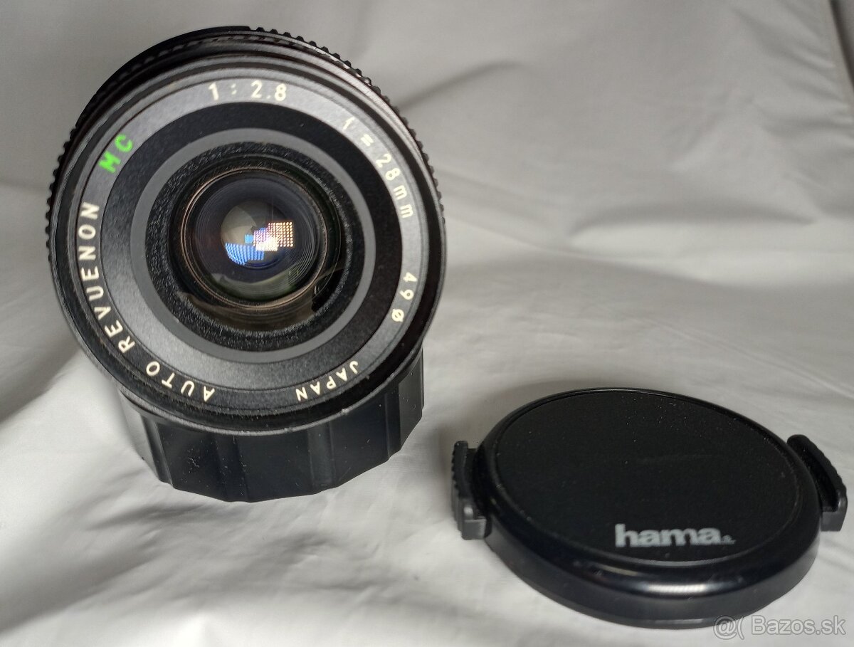 Auto Revuenon MC 28mm 1:2.8 na Pentax PK