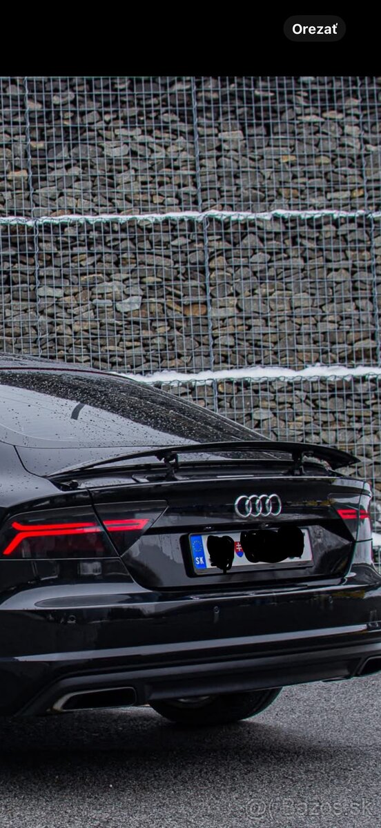 Zadné kridlo audi A7