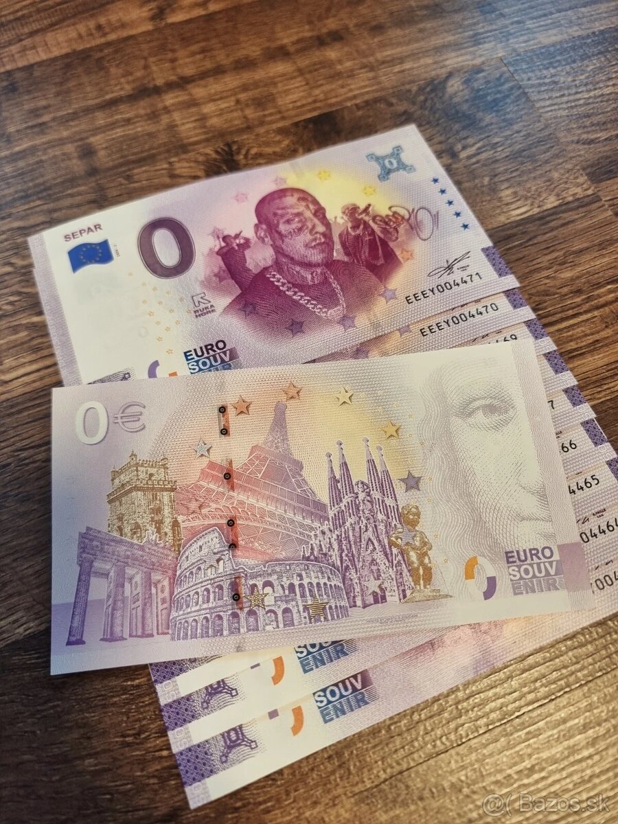 Bankovky Separ 2. séria | UNC, 2024