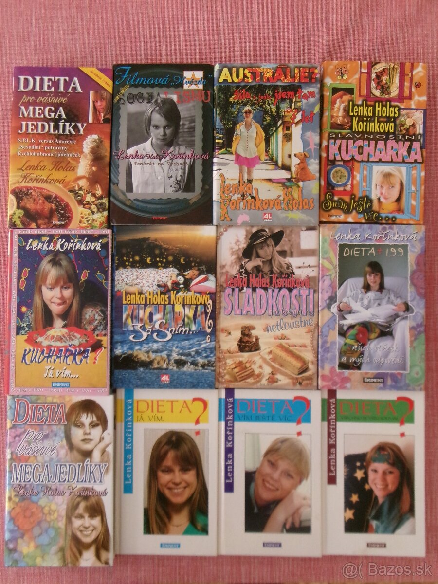 Lenka Holas Kořínková - 12 kníh.