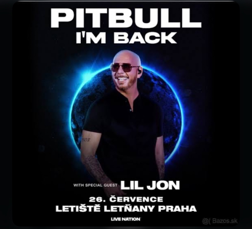 Pitbull Praha 26.7.2026