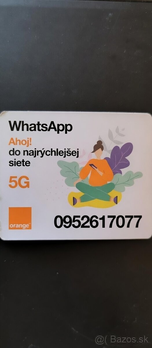 Orange karta