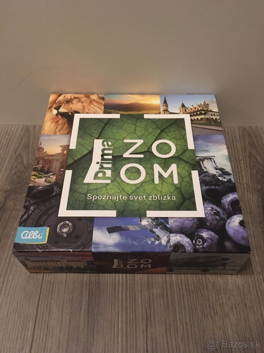 Prima ZOOM vedomostná hra, stolová hra