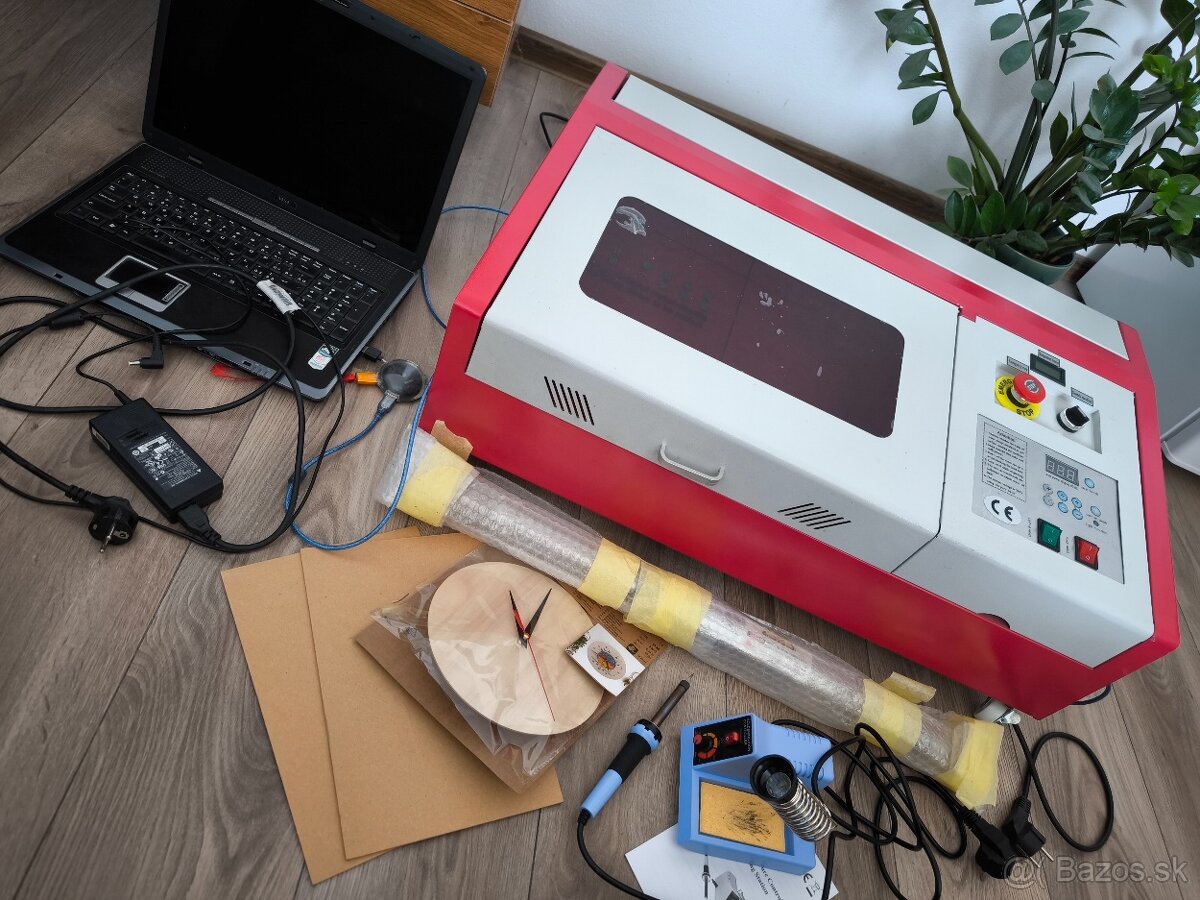 Laserová vypaľovačka gravirovačka CO2 40w