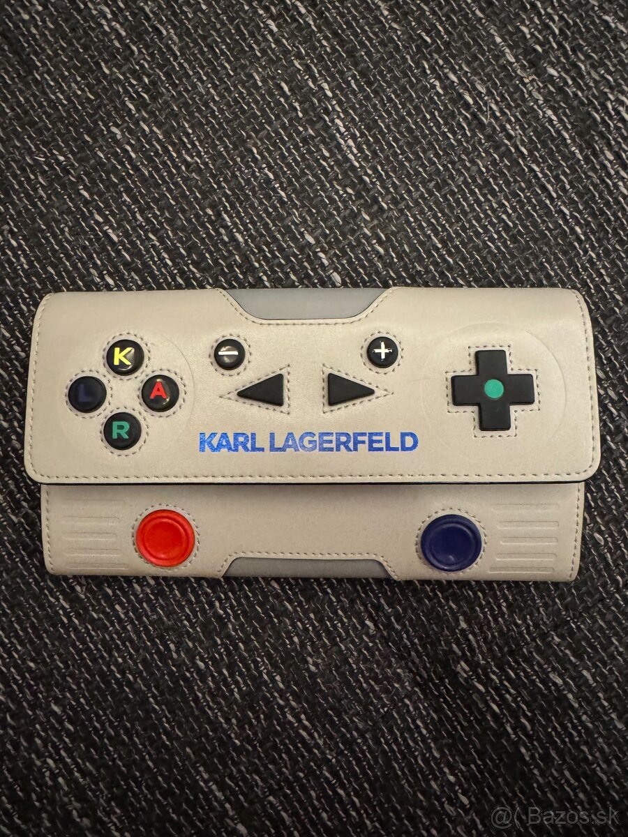 Karl Lagerfeld ikon joystick peňaženka