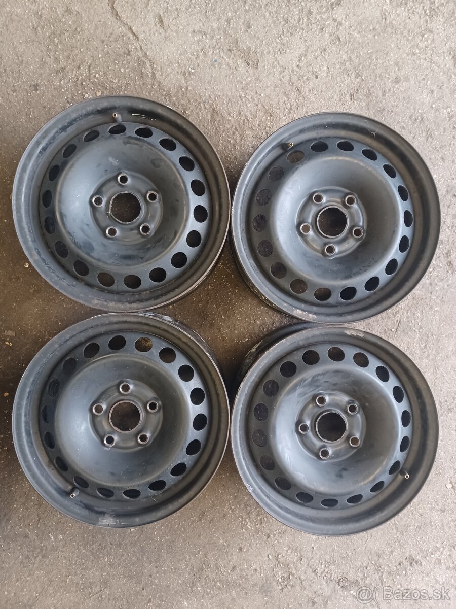 5x112, R15 plechové disky