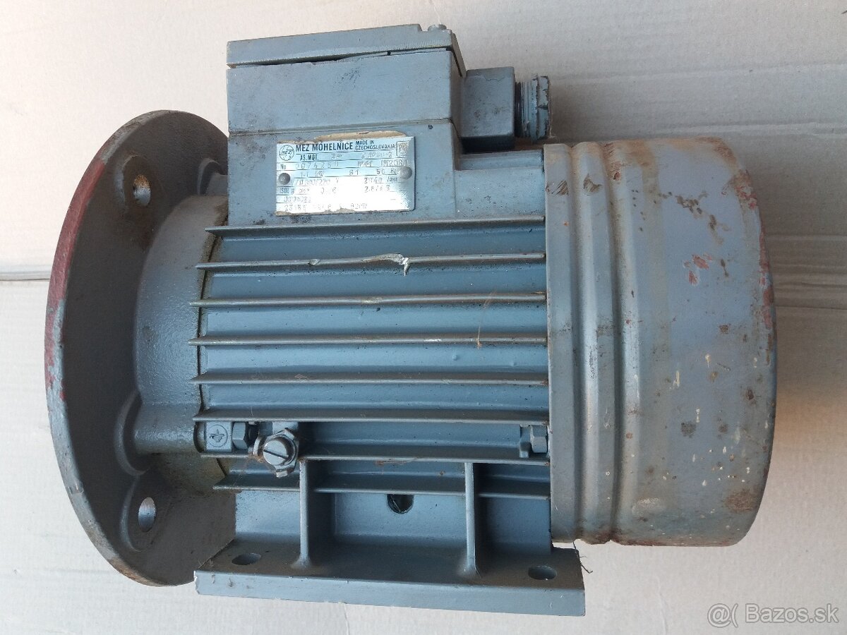 Predám elektromotor 1,1kw,2800ot/min