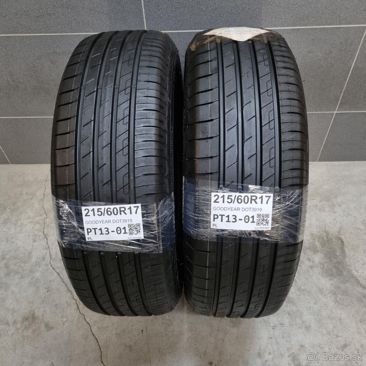 Letné pneumatiky 215/60 R17 GOODYEAR DOT3919