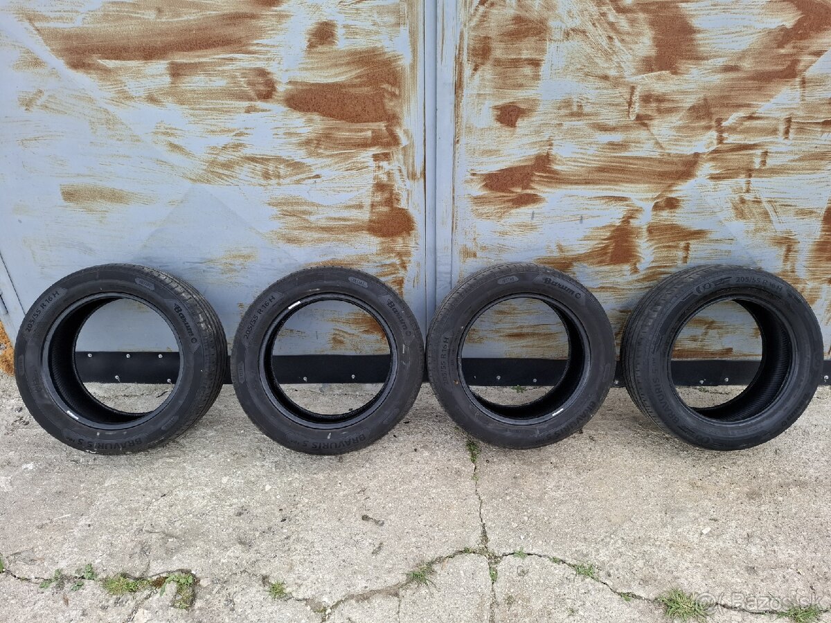 Letné pneumatiky 205/55 R16