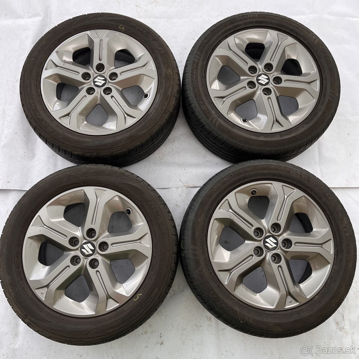 Kolesá 5x114,3 r17 Suzuki Vitara, pneu z roku 2022