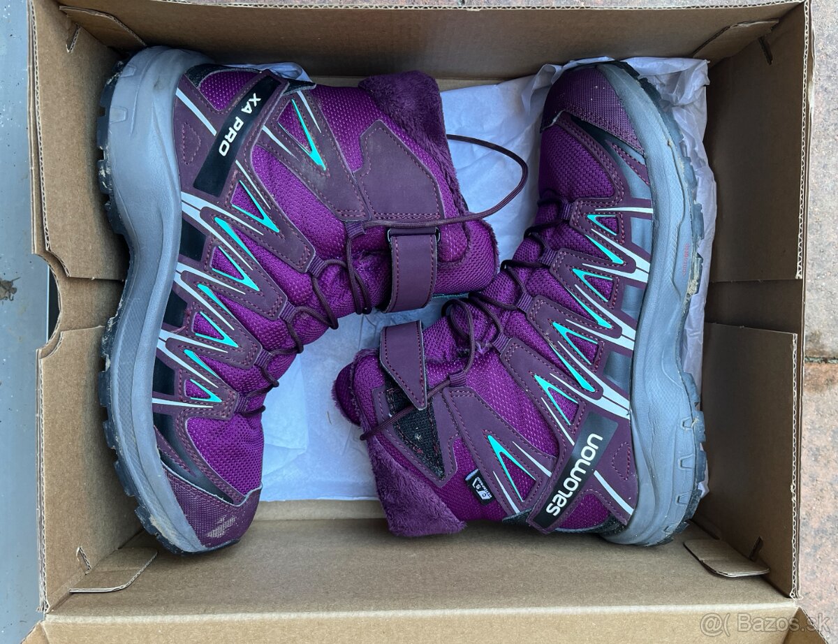 Salomon zimná topánka 36 XA PRO 3D WINTER TS CSWP J