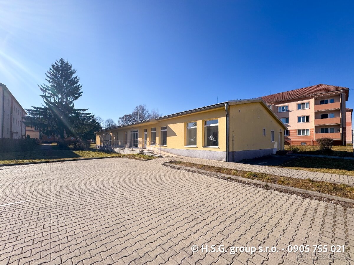 Na predaj - Komerčná budova s veľkým pozemkom