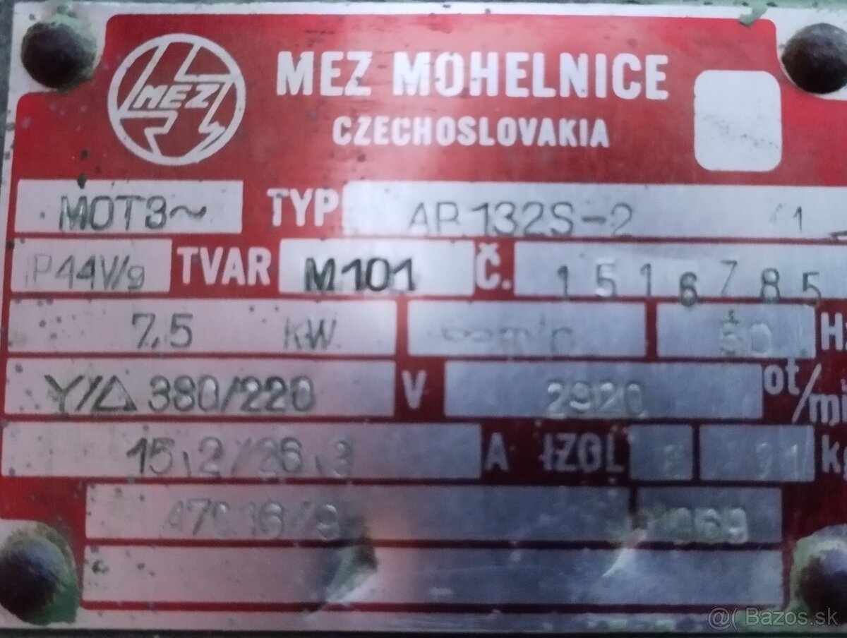 7,5 kw elektromotor