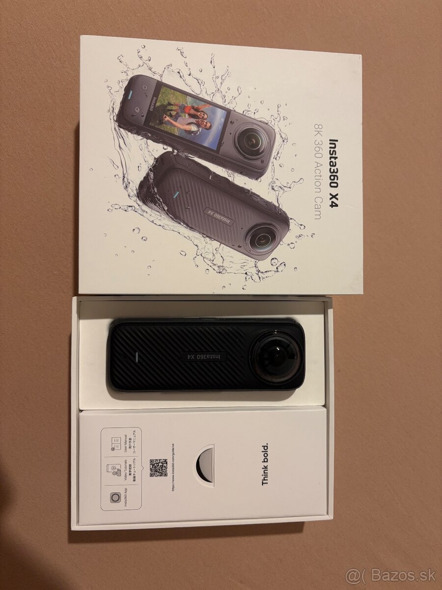 Insta 360x4 - Akčná kamera