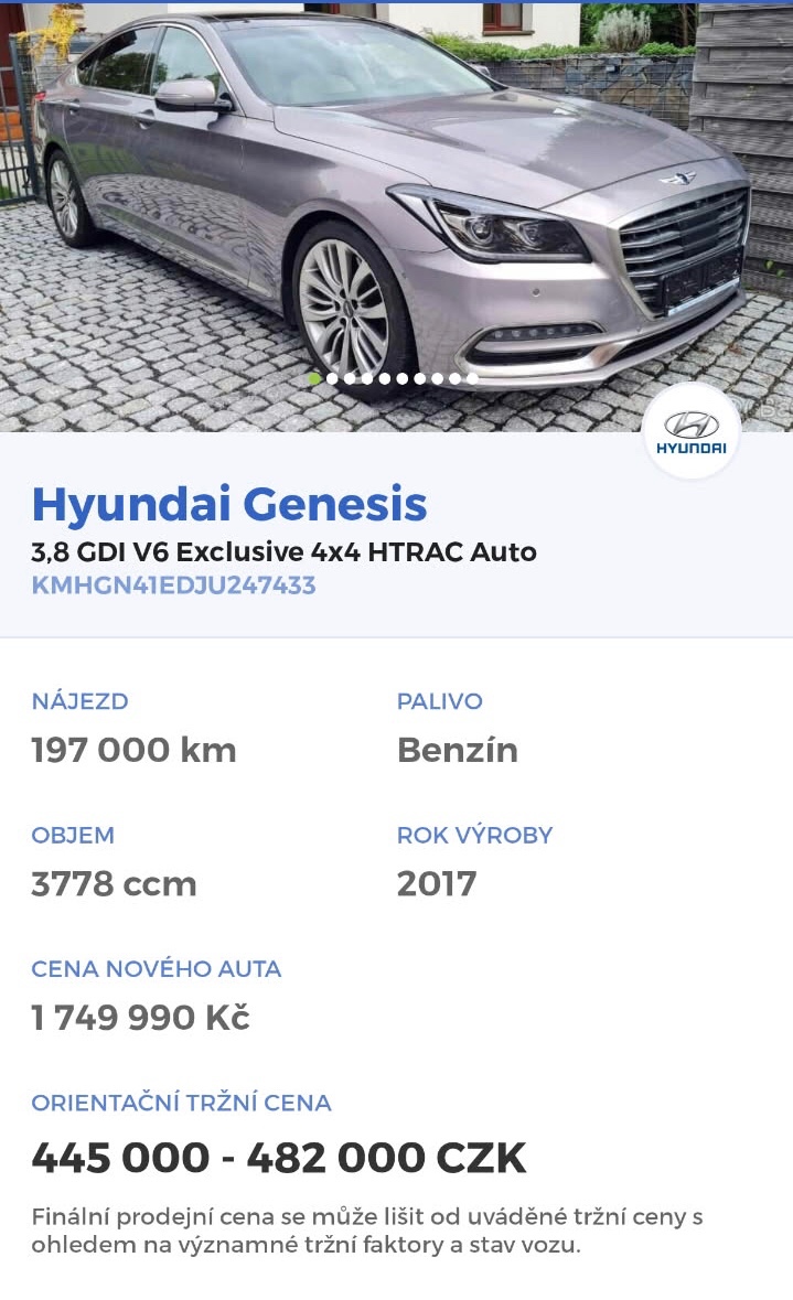 GENESIS G80 2018 facelift AWD Automat 8-st